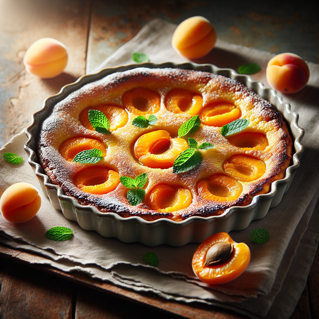 Image de Clafoutis aux Abricots en Oreillons
